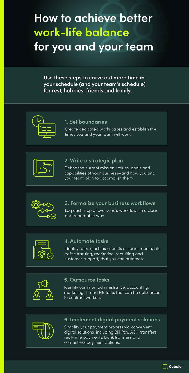 How to achieve better work-life balance for you and your team