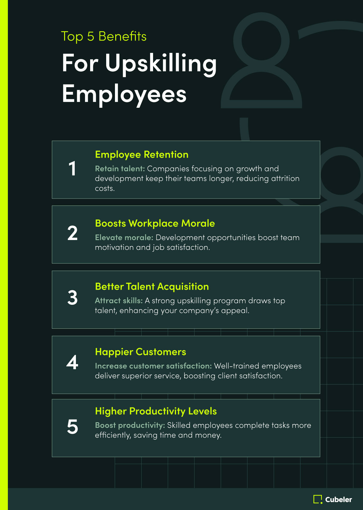 Top 5 Benefits of Upskilling Employees